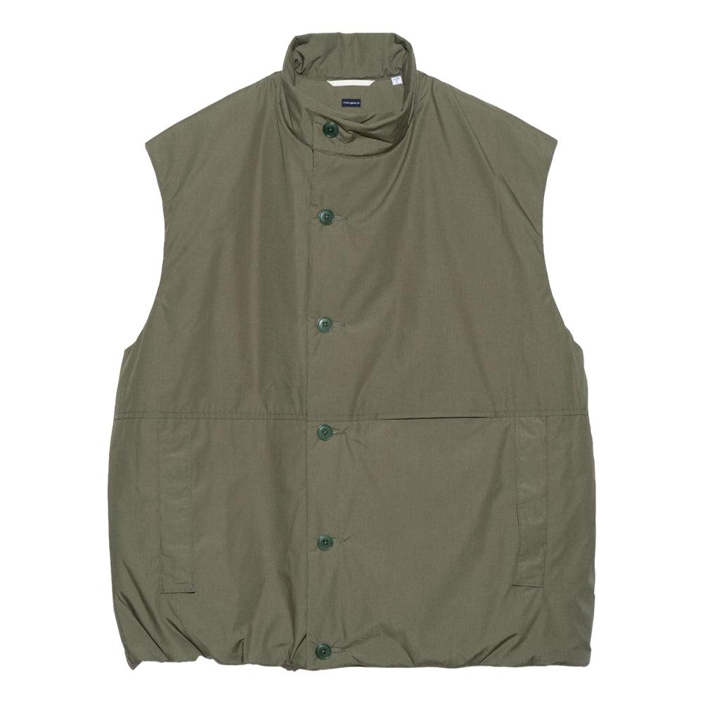 Nanamica INSULATION VEST-OLIVE