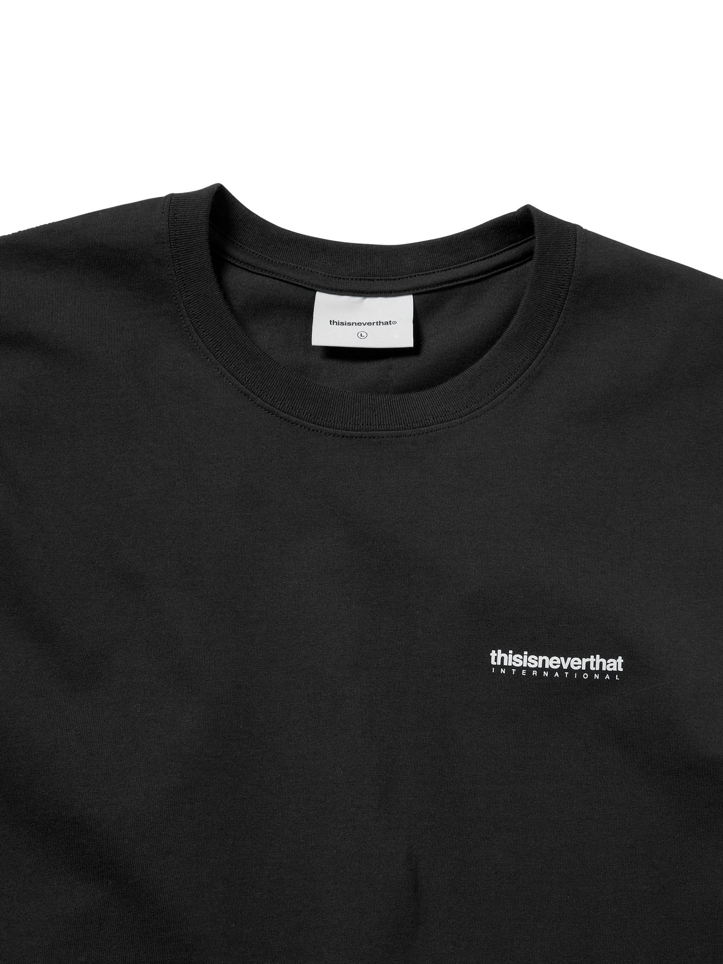 THIS IS NEVER THAT INTL. LOGO TEE-BLACK