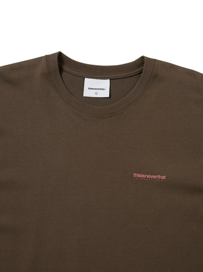 THIS IS NEVER THAT INTL. LOGO TEE-BROWN