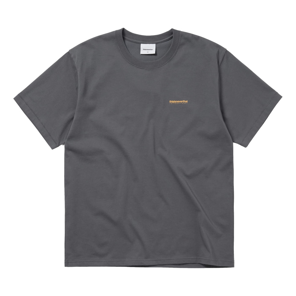 THIS IS NEVER THAT INTL. LOGO TEE-DARK GREY