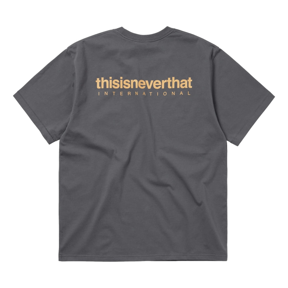 THIS IS NEVER THAT INTL. LOGO TEE-DARK GREY