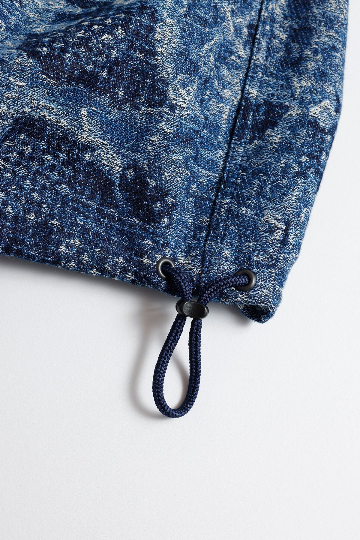 FUNDAMENTAL JACQUARD BORO SHORT PANTS-INDIGO