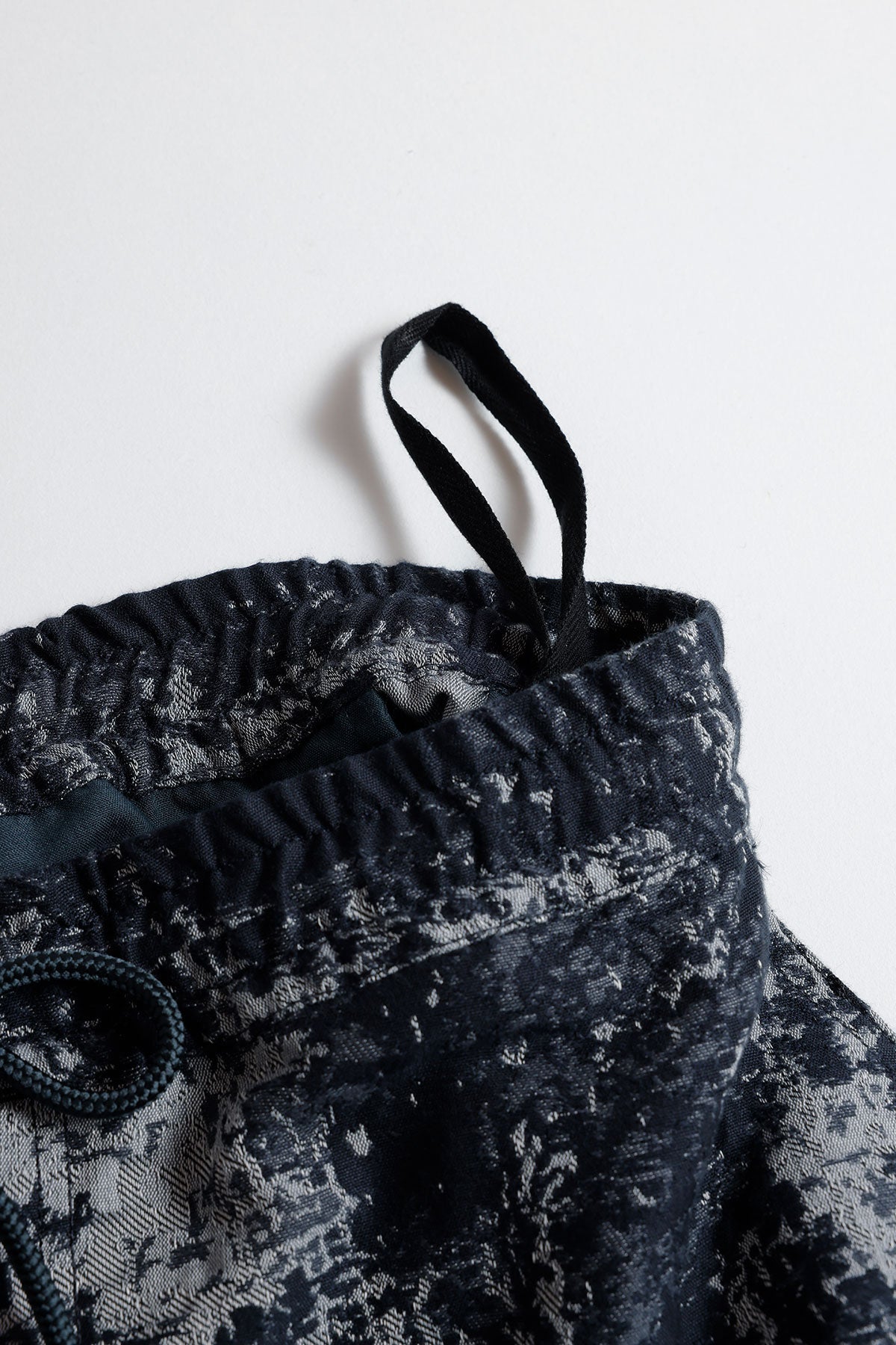 FUNDAMENTAL JACQUARD BORO SHORT PANTS-BLUE GRAY