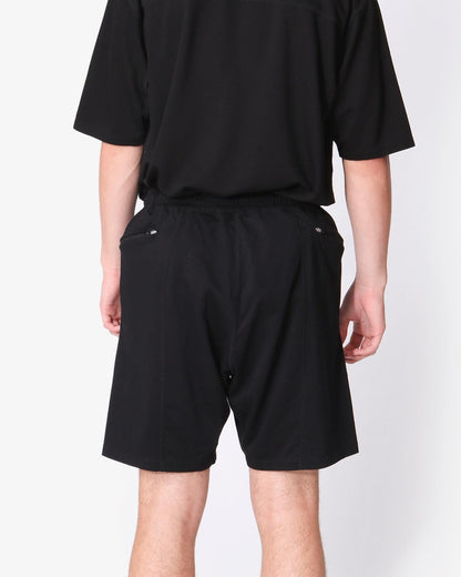 NONNATIVE JOGGER EASY SHORTS C/N JERSEY ICE PACK-BLACK