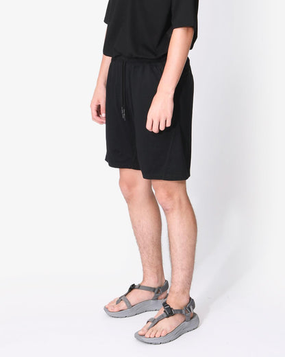 NONNATIVE JOGGER EASY SHORTS C/N JERSEY ICE PACK-BLACK