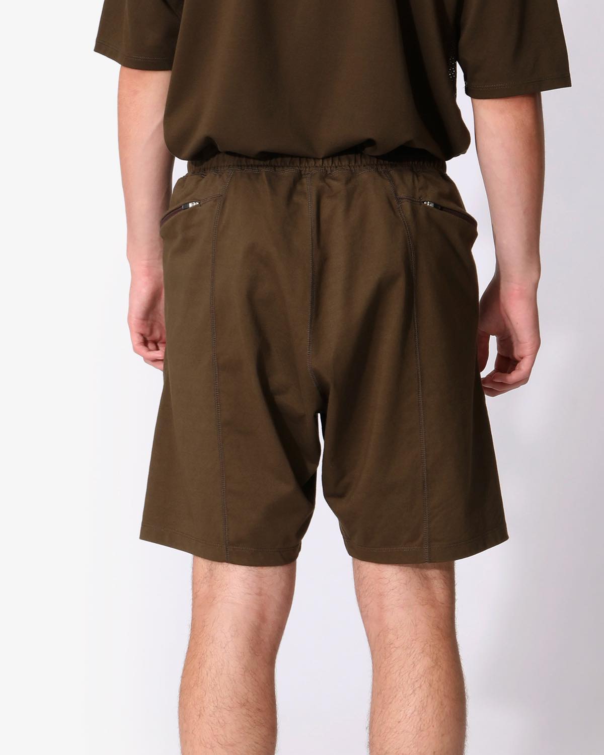 NONNATIVE JOGGER EASY SHORTS C/N JERSEY ICE PACK-OLIVE