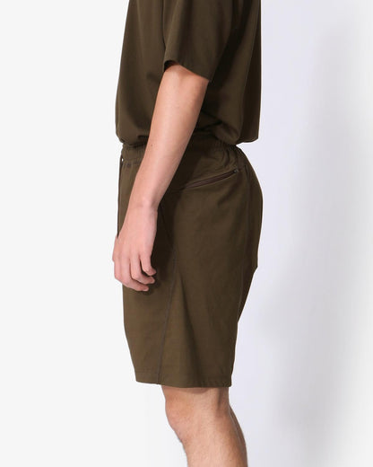 NONNATIVE JOGGER EASY SHORTS C/N JERSEY ICE PACK-OLIVE