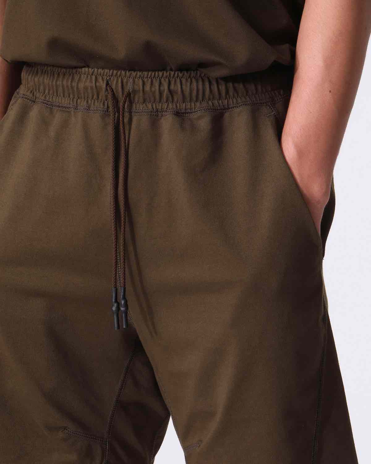 NONNATIVE JOGGER EASY SHORTS C/N JERSEY ICE PACK-OLIVE