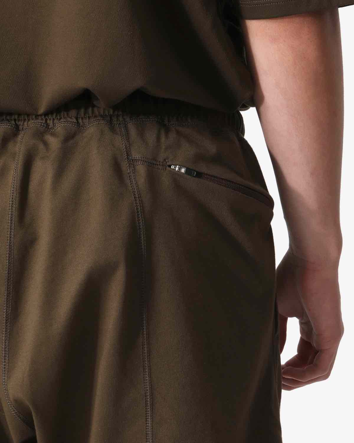 NONNATIVE JOGGER EASY SHORTS C/N JERSEY ICE PACK-OLIVE
