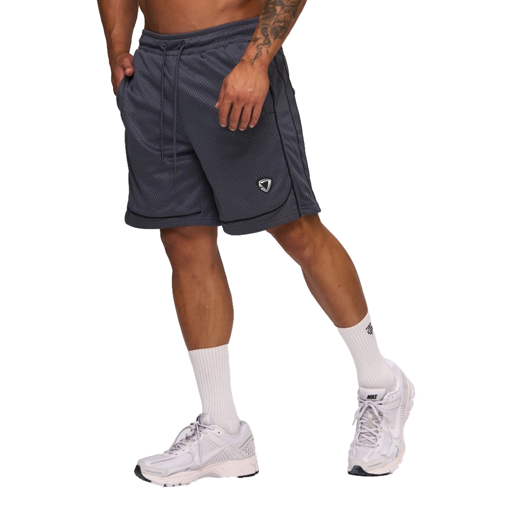 JOINED D-MESH PIPING SHORTS