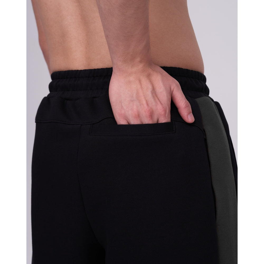 JOINED TRACK SIDE STRIPE LOOSE JOGGERS