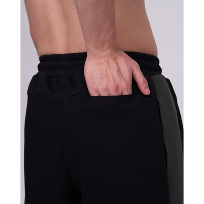 JOINED TRACK SIDE STRIPE LOOSE JOGGERS