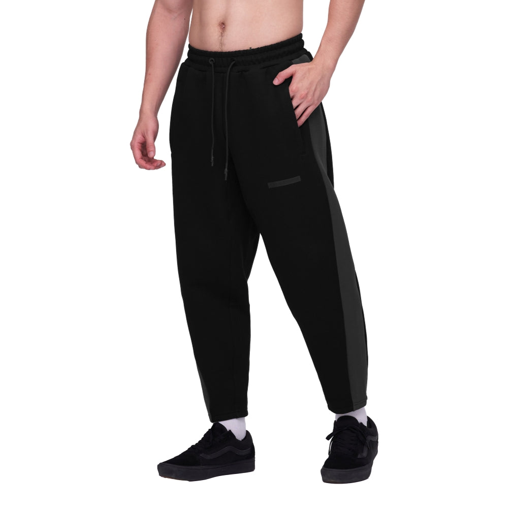 JOINED TRACK SIDE STRIPE LOOSE JOGGERS