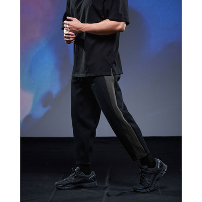 JOINED TRACK SIDE STRIPE LOOSE JOGGERS