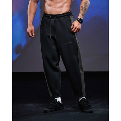 JOINED TRACK SIDE STRIPE LOOSE JOGGERS