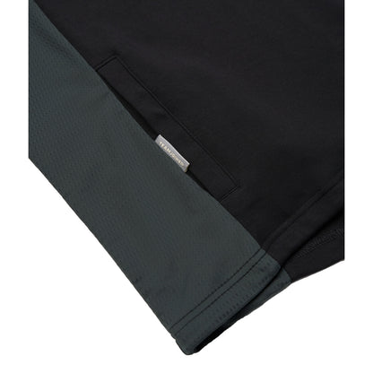 JOINED URBAN MESH PANELED RAGLAN EXTRA-OVERSIZED