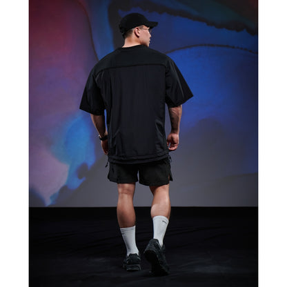 JOINED URBAN PANELED EXTRA-OVERSIZED JERSEY