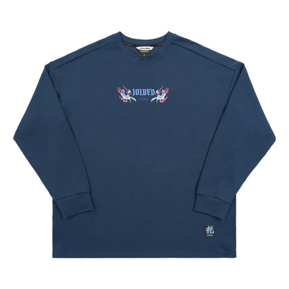 JOINED CNY24 LOONG OVERSIZED LONG SLEEVES - DARK BLUE