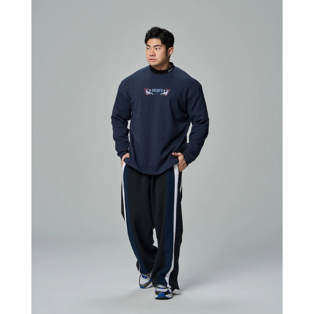 JOINED CNY24 LOONG OVERSIZED LONG SLEEVES - DARK BLUE
