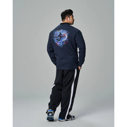 JOINED CNY24 LOONG OVERSIZED LONG SLEEVES - DARK BLUE