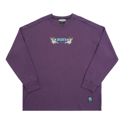 JOINED CNY24 LOONG OVERSIZED LONG SLEEVES - DARK PURPLE