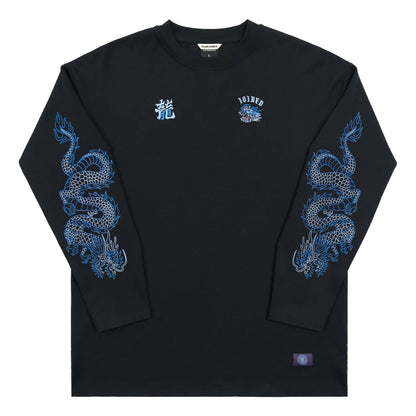 JOINED CNY24 LOONG EXTRA OVERSIZED LONG SLEEVES - BLACK