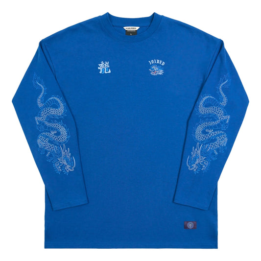 JOINED CNY24 LOONG EXTRA OVERSIZED LONG SLEEVES - DARK BLUE