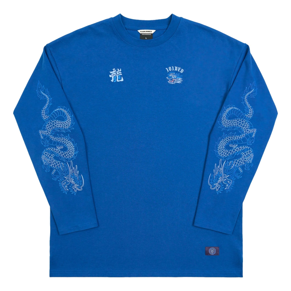JOINED CNY24 LOONG EXTRA OVERSIZED LONG SLEEVES - DARK BLUE