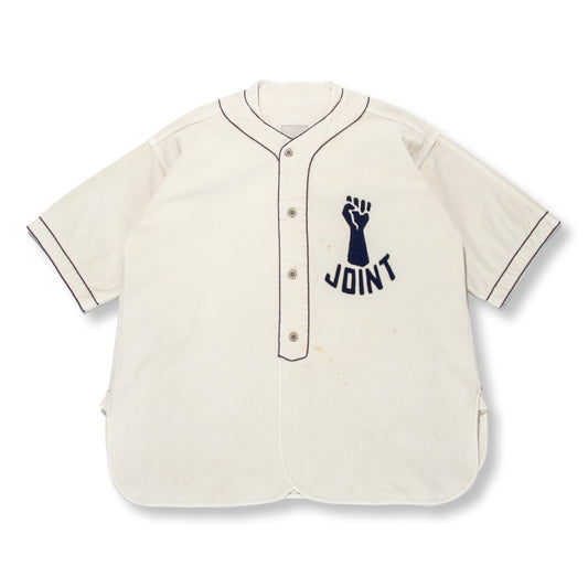 BOWWOW JOINT BASEBALL SHIRT-WHITE