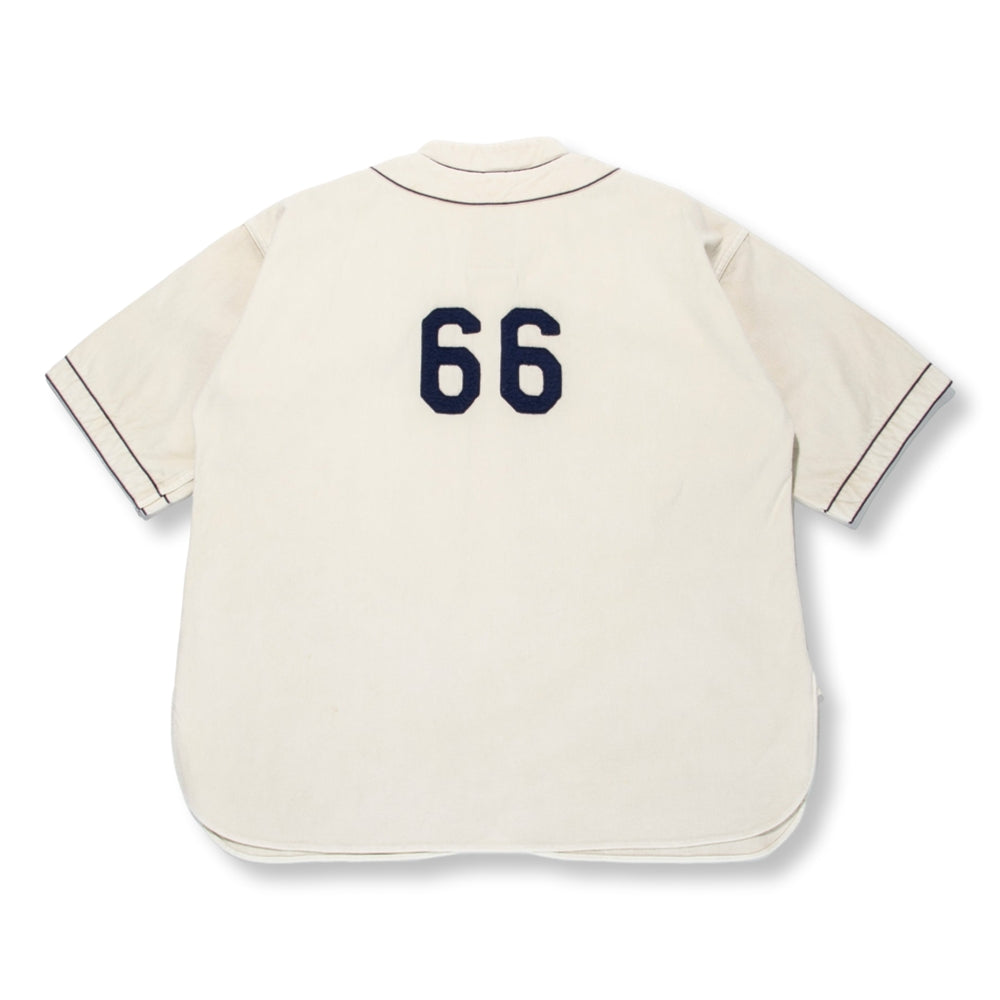 BOWWOW JOINT BASEBALL SHIRT-WHITE