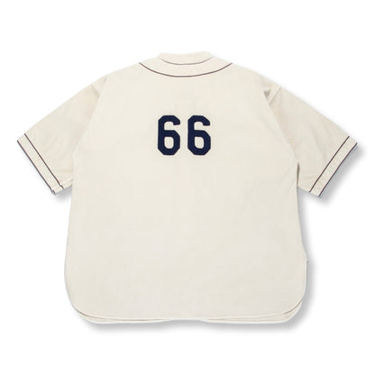 BOWWOW JOINT BASEBALL SHIRT-WHITE