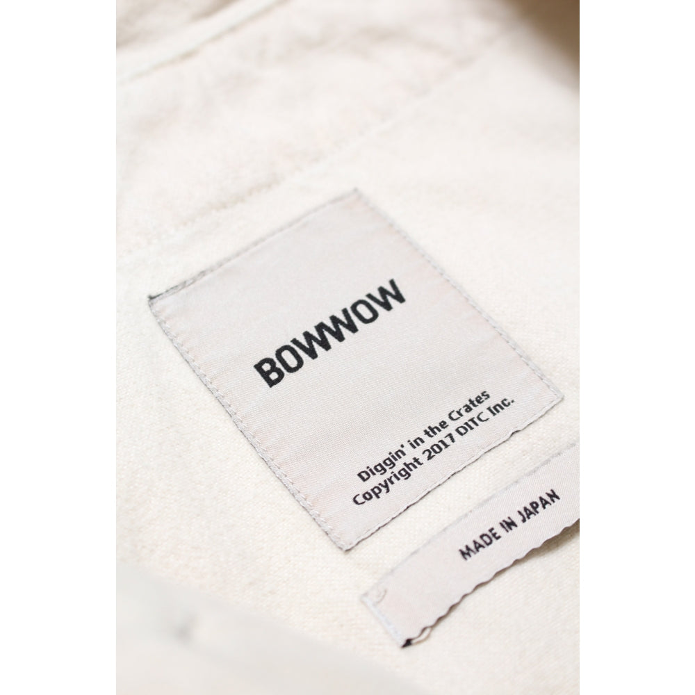 BOWWOW JOINT BASEBALL SHIRT-WHITE
