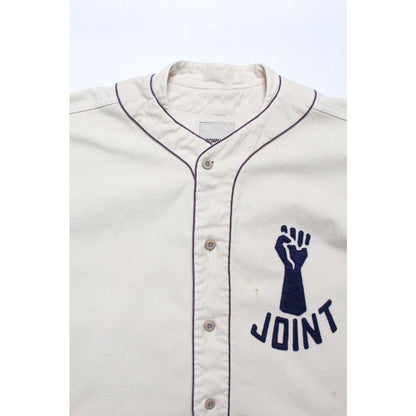 BOWWOW JOINT BASEBALL SHIRT-WHITE