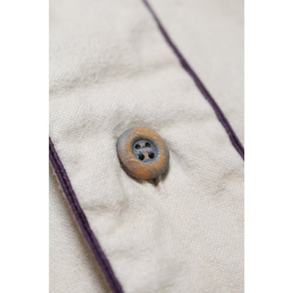 BOWWOW JOINT BASEBALL SHIRT-WHITE