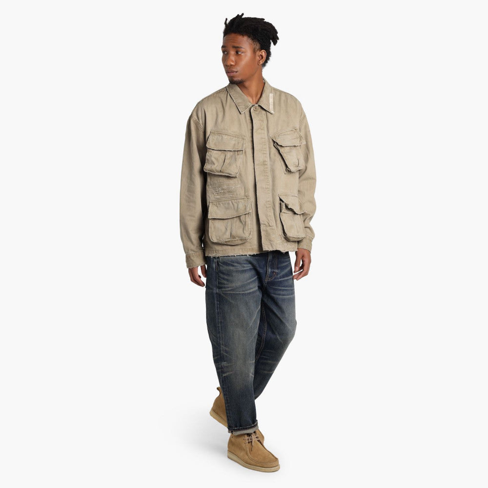 MADNESS JUNGLE JACKET (MADE IN JAPAN)-BEIGE