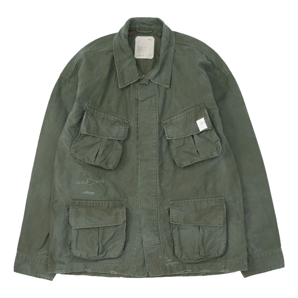 MADNESS JUNGLE JACKET (MADE IN JAPAN)-ARMY GREEN