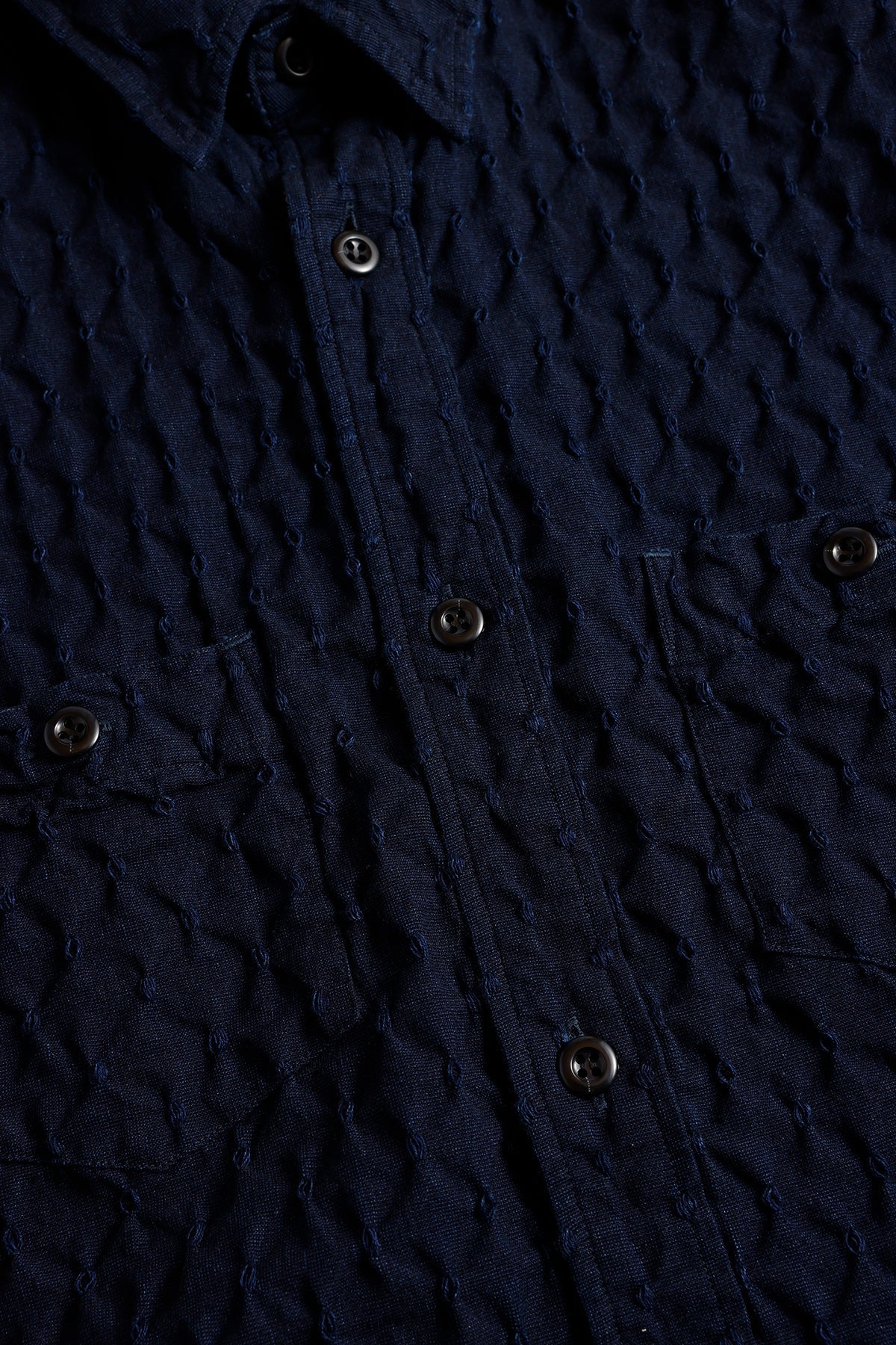 FUNDAMENTAL KITE SHIRT RINSE-INDIGO