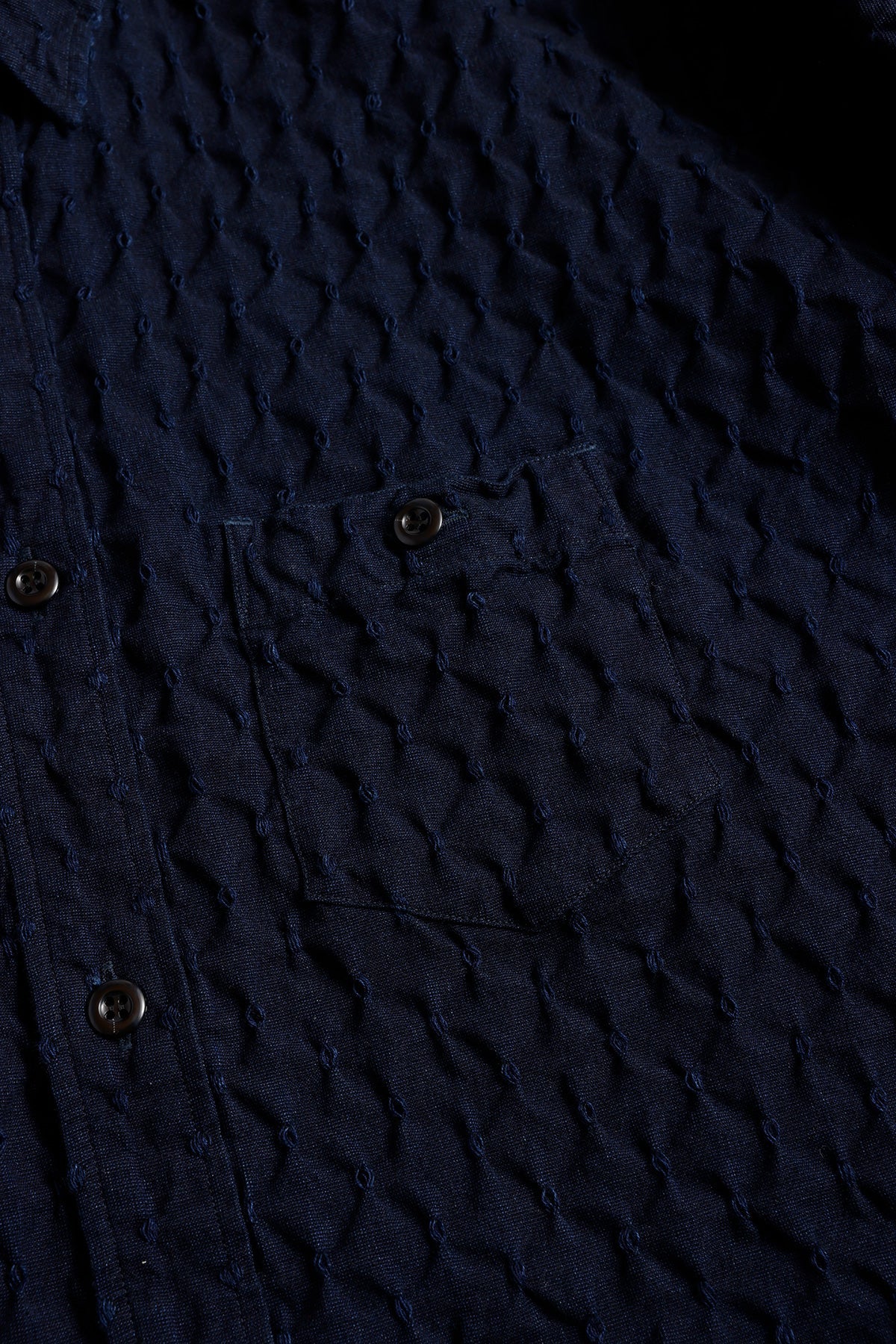 FUNDAMENTAL KITE SHIRT RINSE-INDIGO