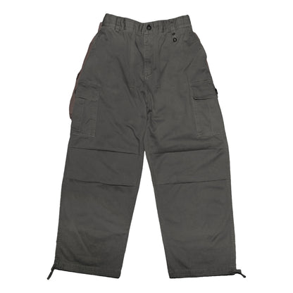 KNEE PLEATED CARGO PANTS