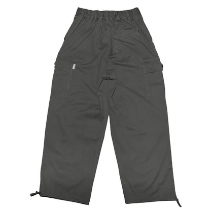KNEE PLEATED CARGO PANTS