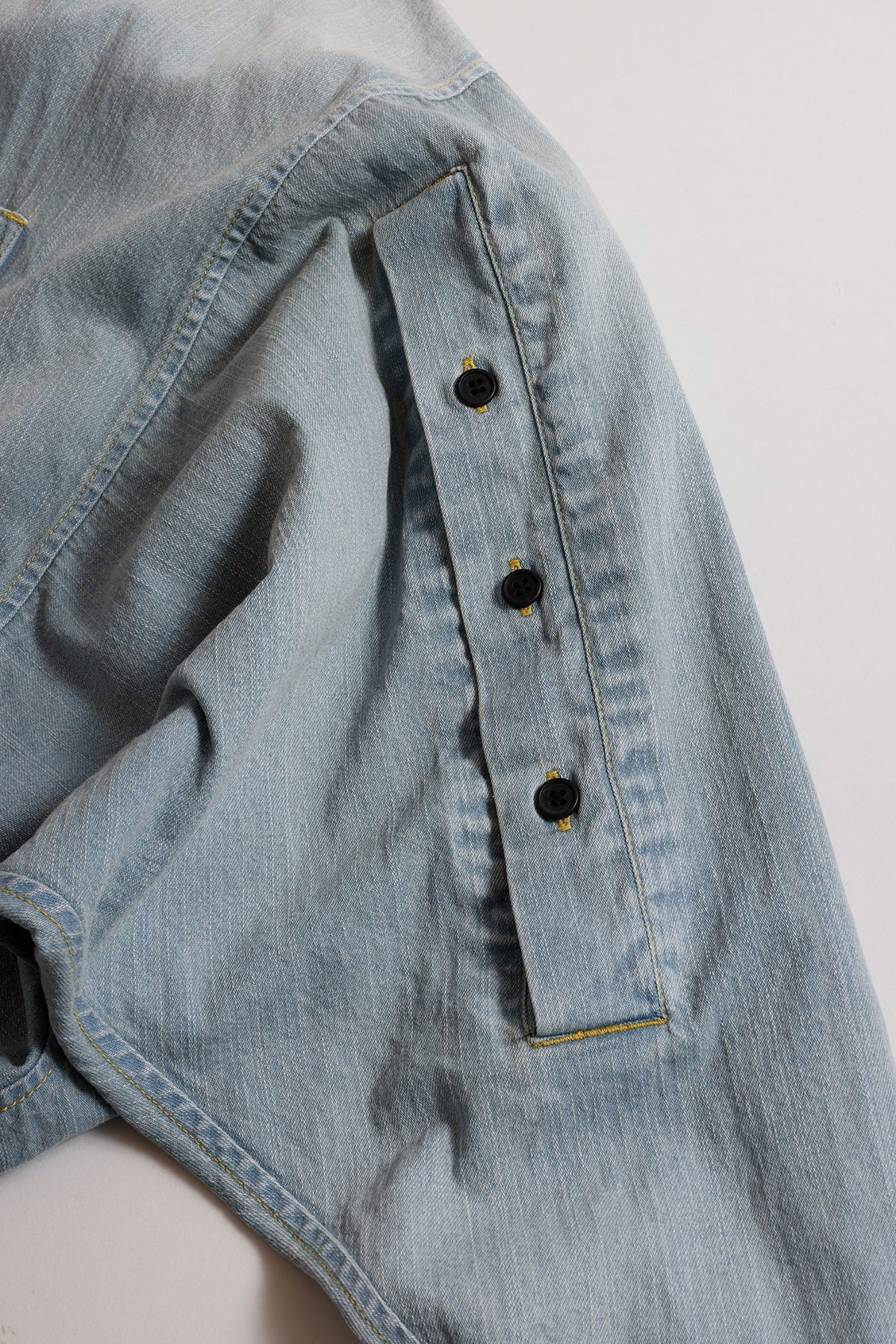 FUNDAMENTAL KYTE SHIRT 3YR WASH-INDIGO