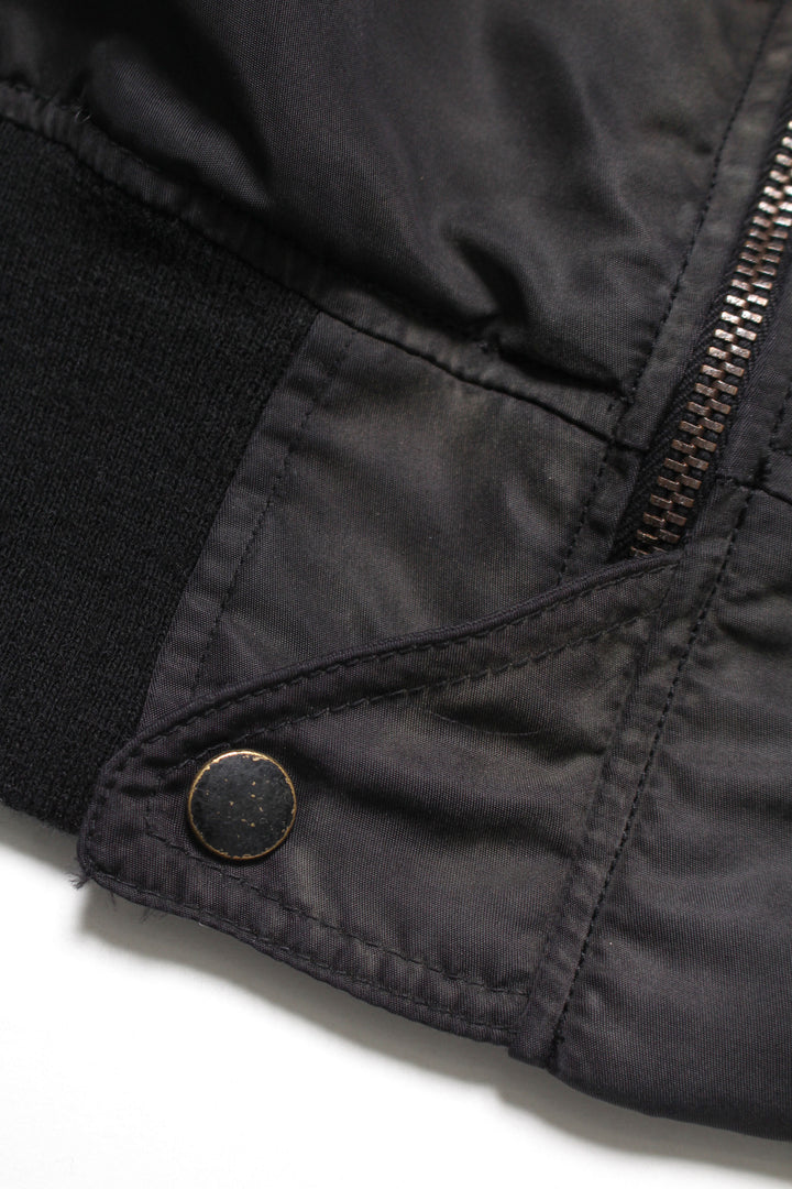 BOWWOW L-2B FLIGHT JACKET AGED-BLACK