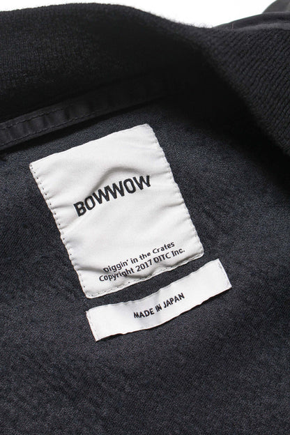 BOWWOW L-2B FLIGHT JACKET AGED-BLACK