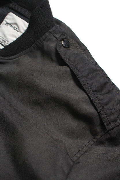 BOWWOW L-2B FLIGHT JACKET AGED-BLACK