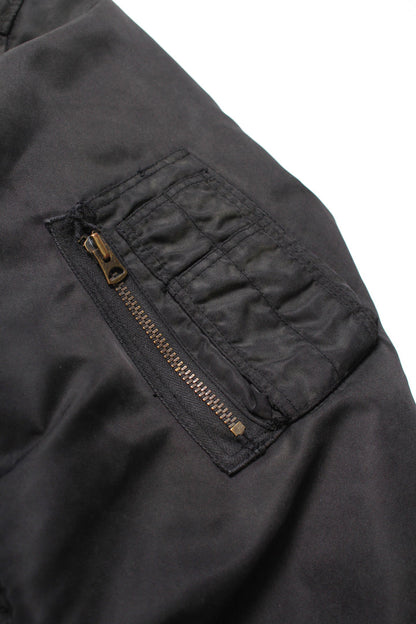 BOWWOW L-2B FLIGHT JACKET AGED-BLACK