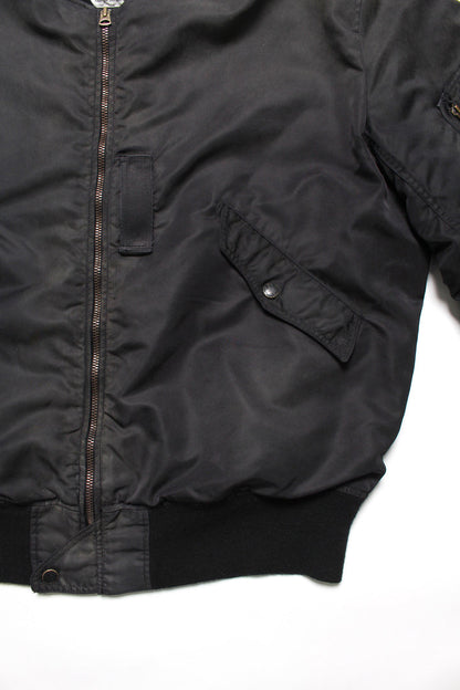 BOWWOW L-2B FLIGHT JACKET AGED-BLACK