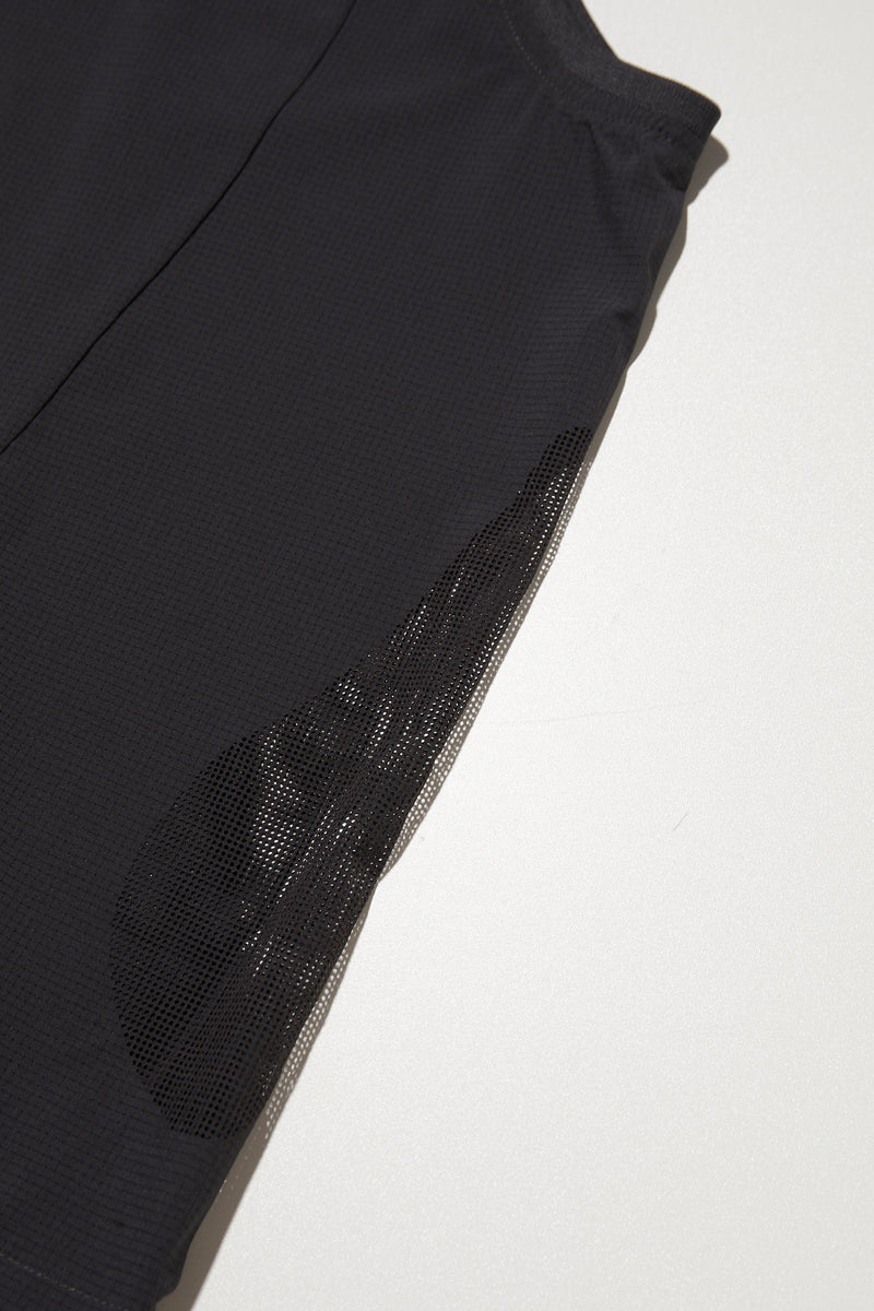 NINE POINT NINE LAGOON BREATHE TANK TOP-BLACK