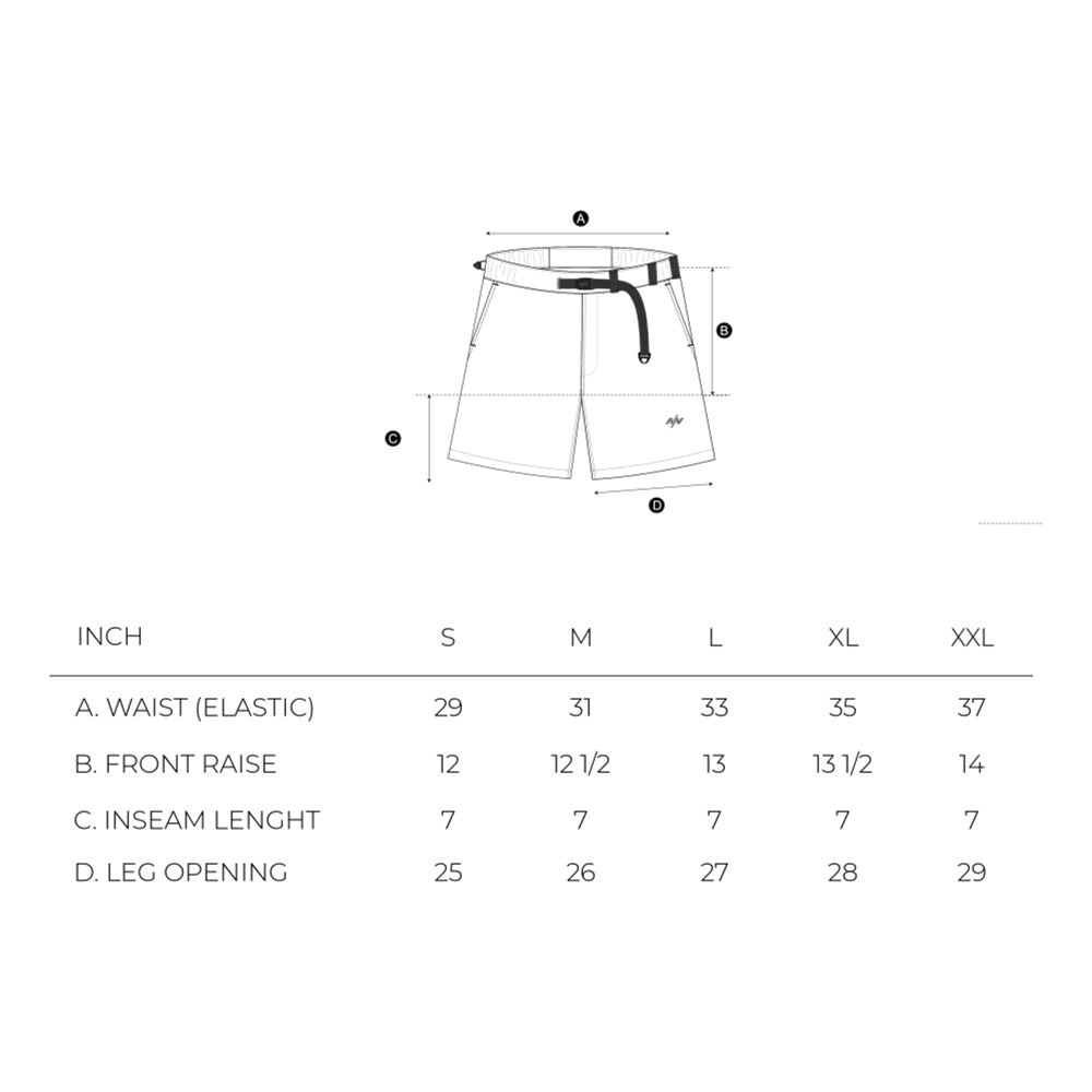 NINE POINT NINE LAGOON TRANSPARENT POCKET SHORTS-LIME