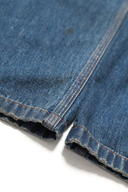 BOWWOW LAPD PRISONER DENIM PT AGING-INDIGO