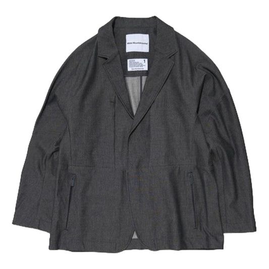 WHITE MOUNTAINEERING LAPEL JACKET-CHARCOAL